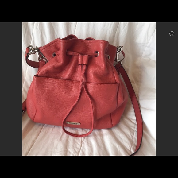 Coach Handbags - EUC,Coach - Avery draw string and snap bucket bag